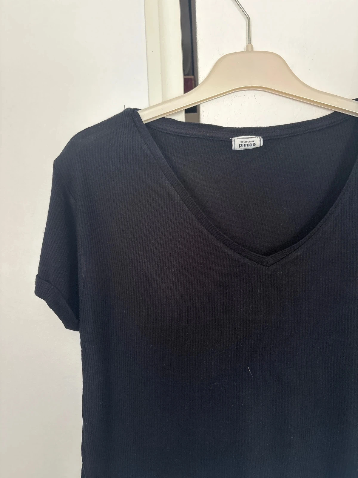 Teeshirt court noir Pimkie Taille M – photo 2